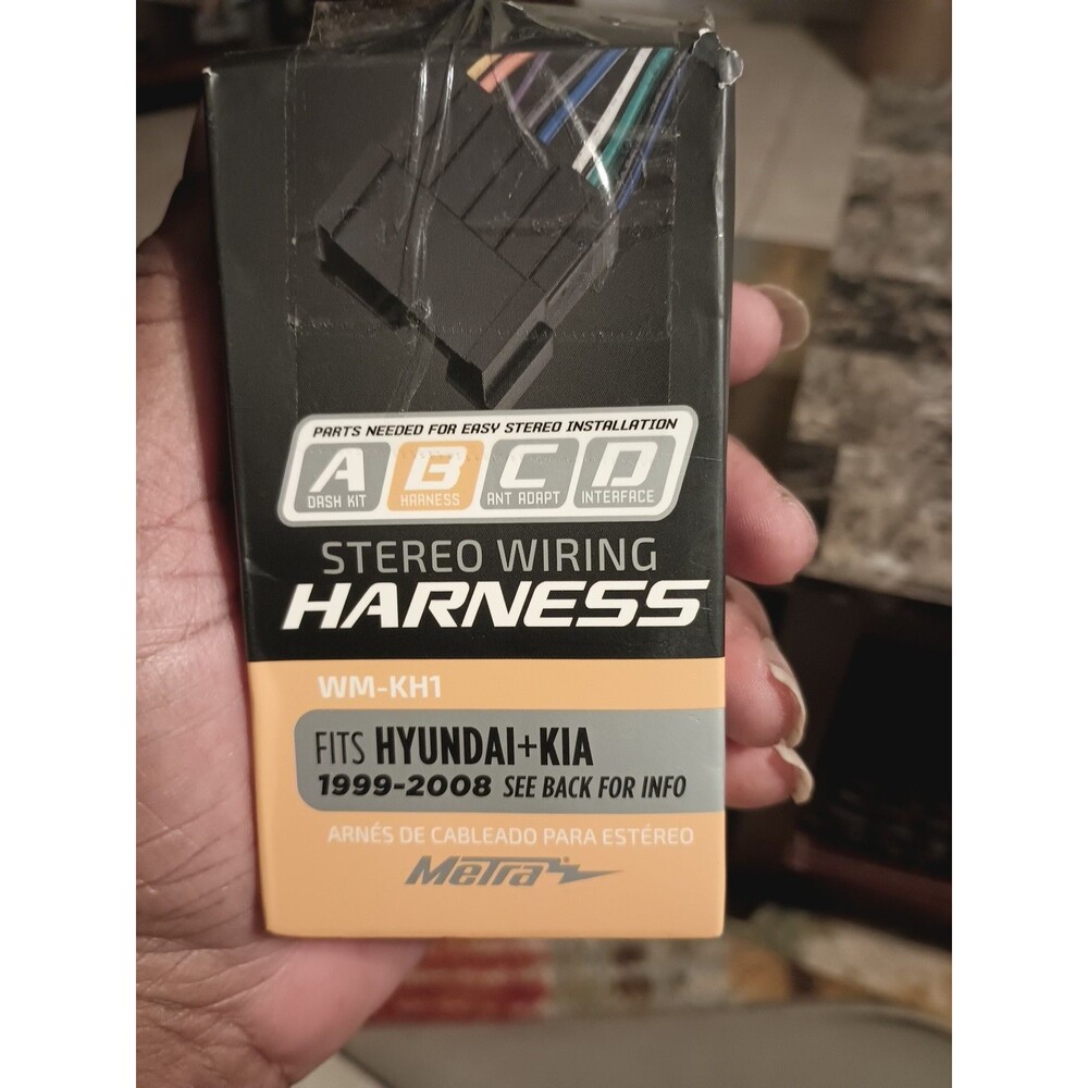 Metra WM-KH1 Kia/Hyundai 00-08 Aftermarket Radio Harness Stereo Wiring™